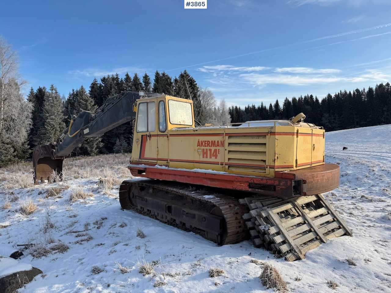 Excavadora de cadenas 1988 Åkerman H14B w/ bucket: foto 8 Excavadora de cadenas 1988 Åkerman H14B w/ bucket: foto 8