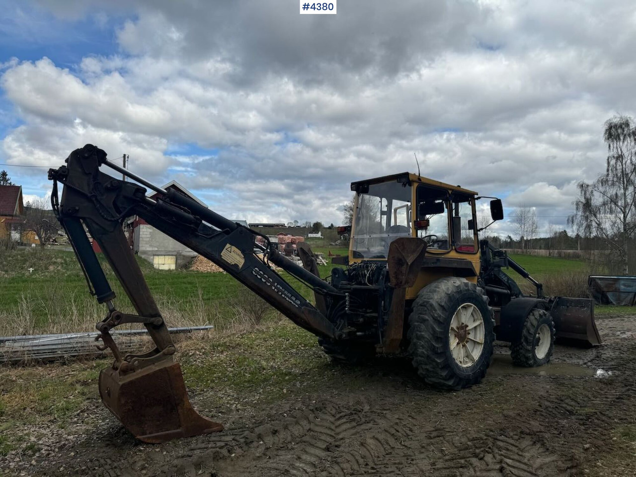 1988 Valmet/Hymas 6000 Backhoe Loader - Excavadora: foto 5 1988 Valmet/Hymas 6000 Backhoe Loader - Excavadora: foto 5