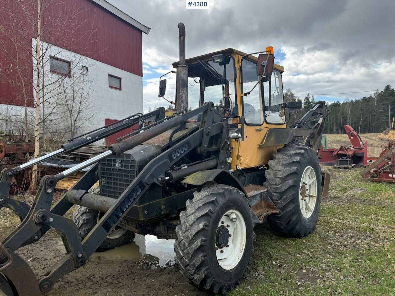 1988 Valmet/Hymas 6000 Backhoe Loader - Excavadora: foto 2 1988 Valmet/Hymas 6000 Backhoe Loader - Excavadora: foto 2