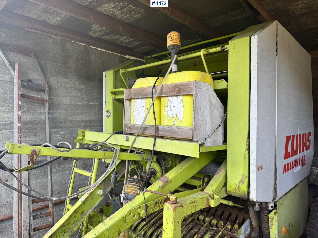 1990 Claas Rollant 46 Round Baler - Maquinaria de henificación: foto 4 1990 Claas Rollant 46 Round Baler - Maquinaria de henificación: foto 4