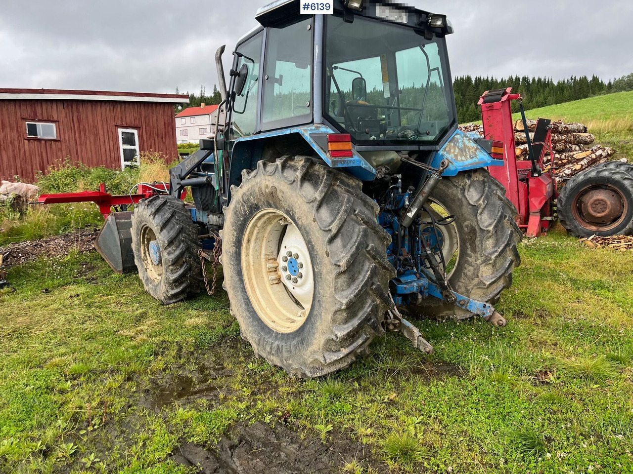1992 Ford 5640 w/ Trima front loader - Tractor: foto 3 1992 Ford 5640 w/ Trima front loader - Tractor: foto 3