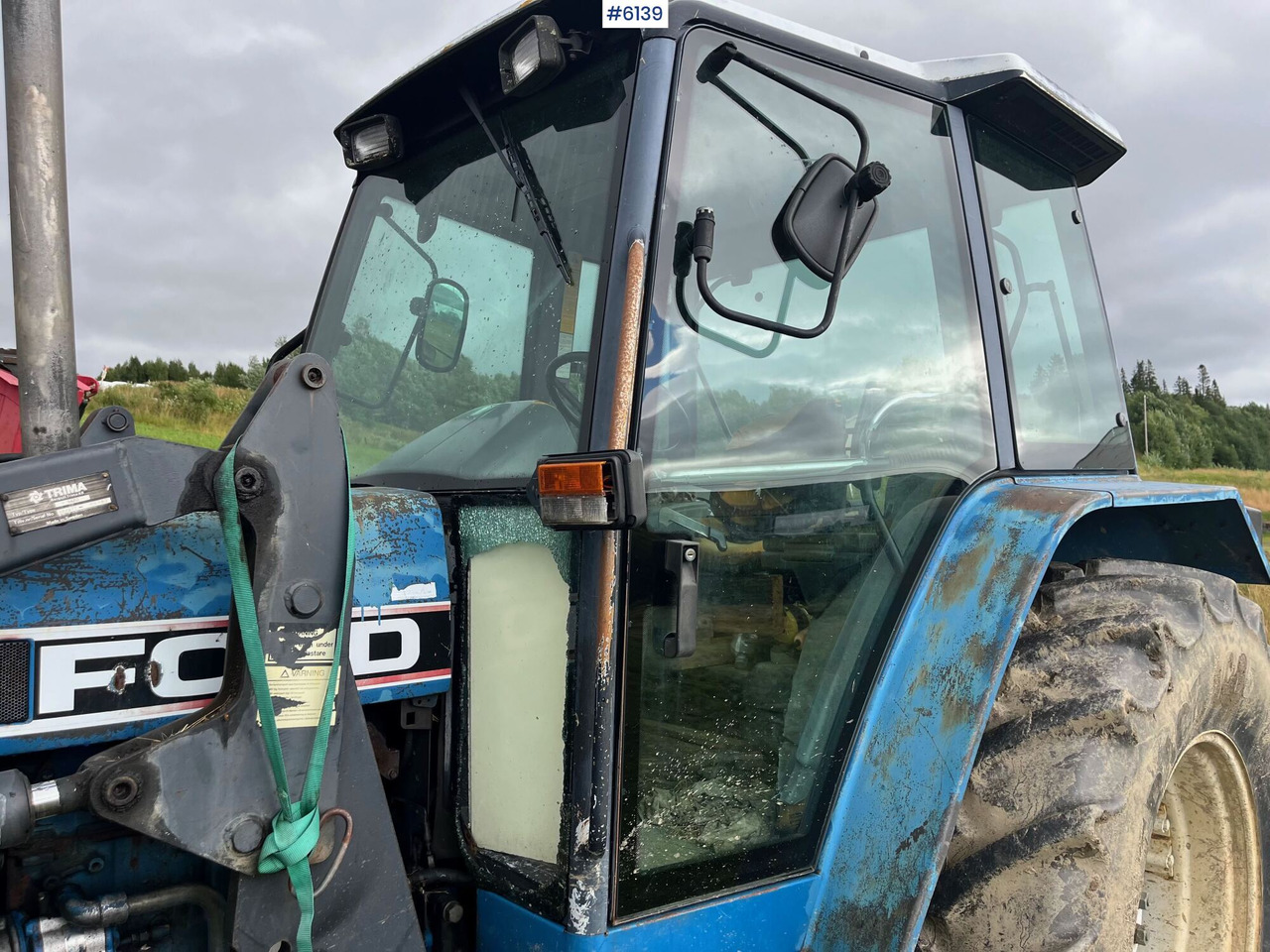 1992 Ford 5640 w/ Trima front loader - Tractor: foto 4 1992 Ford 5640 w/ Trima front loader - Tractor: foto 4