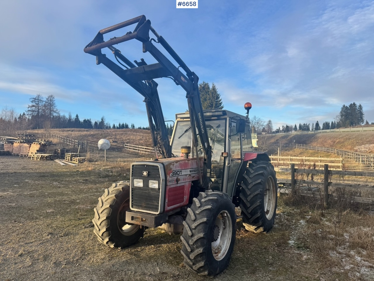 1995 Massey Ferguson 390T w/ Front Loader. - Tractor: foto 1 1995 Massey Ferguson 390T w/ Front Loader. - Tractor: foto 1