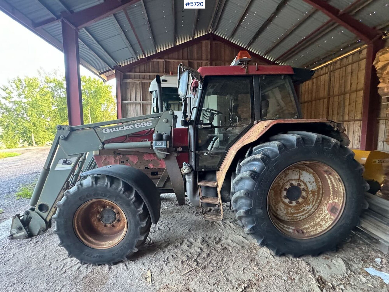 1996 Case 5140 4x4 w/ Quicke front loader - Tractor: foto 2 1996 Case 5140 4x4 w/ Quicke front loader - Tractor: foto 2