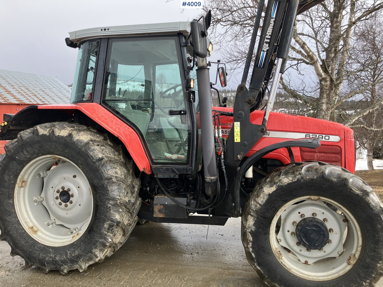 2001 Massey Ferguson 6290 4x4 w/ Trima 480 loader. WATCH VIDEO. - Tractor: foto 2 2001 Massey Ferguson 6290 4x4 w/ Trima 480 loader. WATCH VIDEO. - Tractor: foto 2