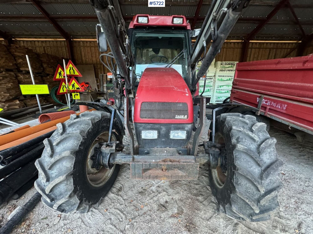 Tractor 2002 Case CS94A 4x4 w/ Quicke front loader. 3550 hours.: foto 8