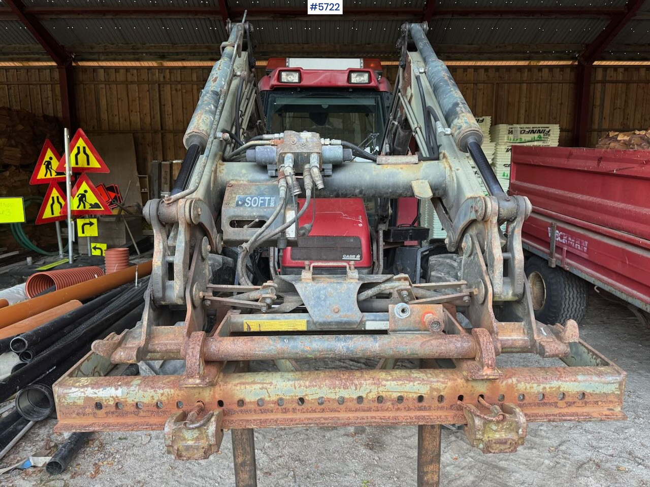 Tractor 2002 Case CS94A 4x4 w/ Quicke front loader. 3550 hours.: foto 10