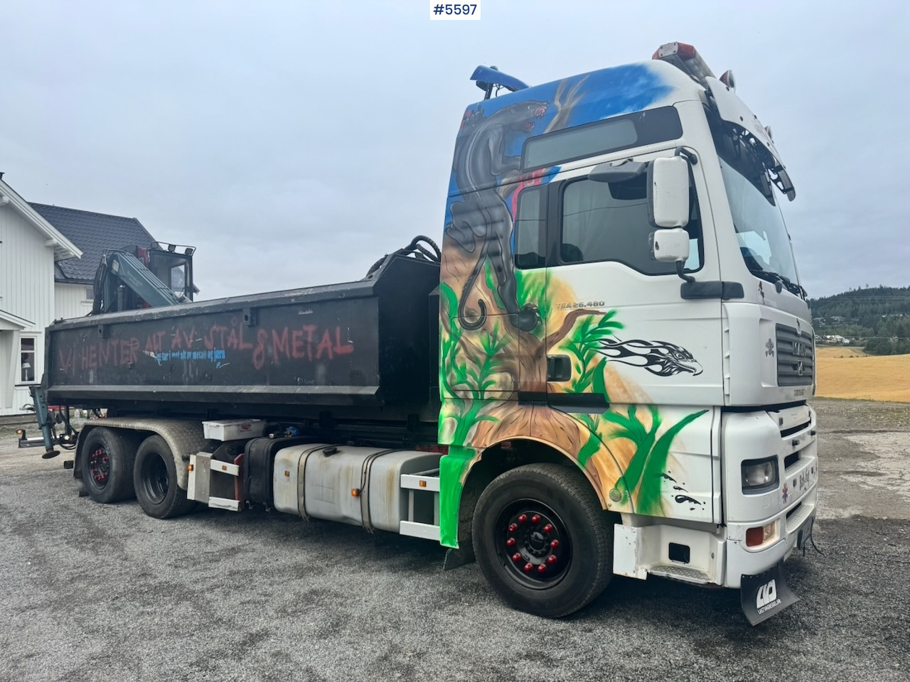 2004 MAN TGA 26.480 6x2 Hook Lift Truck - Camión multibasculante: foto 2 2004 MAN TGA 26.480 6x2 Hook Lift Truck - Camión multibasculante: foto 2