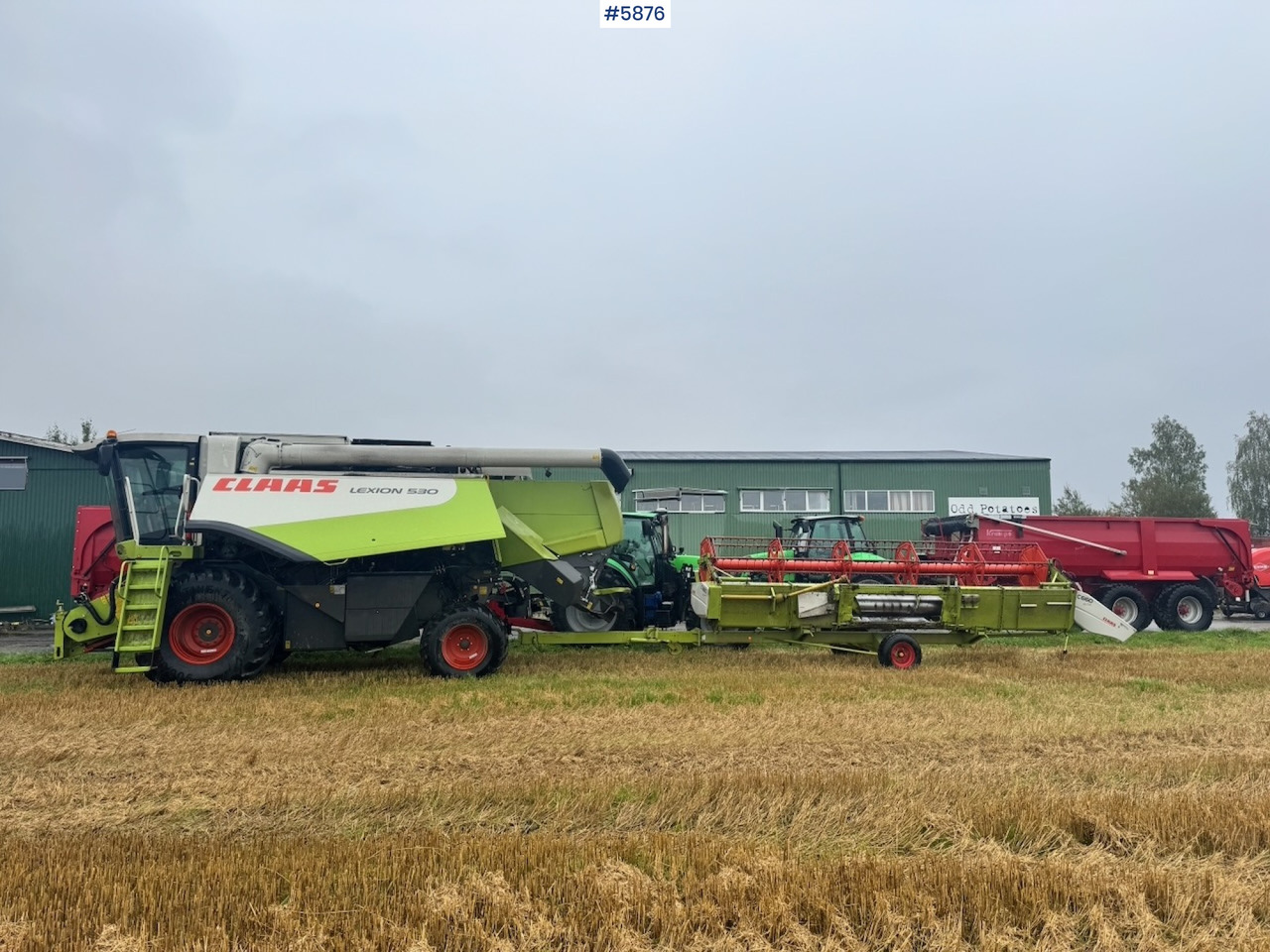 Leasing de  2006 Claas Lexion 530 combine harvester. 1,000 hours. 2006 Claas Lexion 530 combine harvester. 1,000 hours.: foto 11
