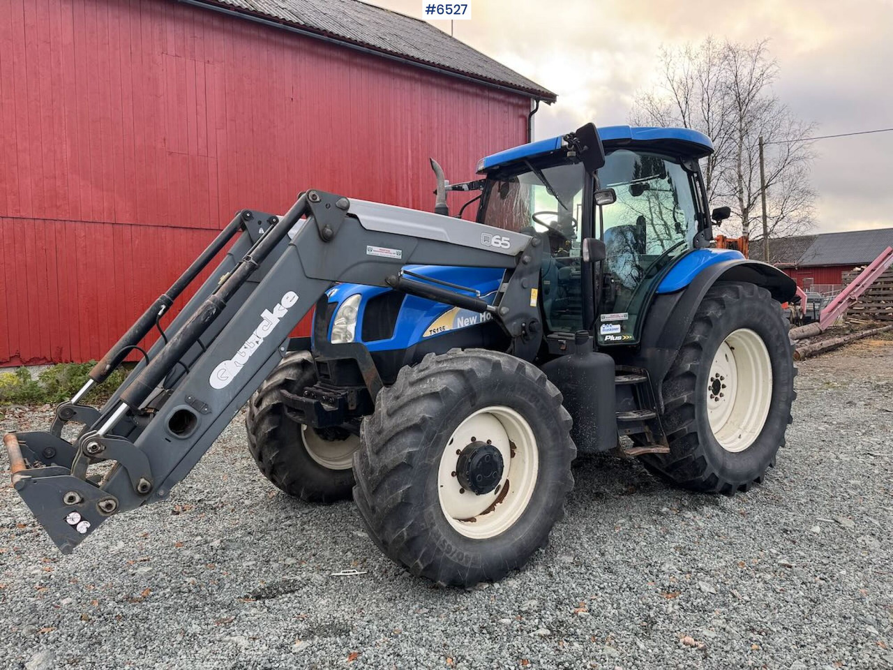 2007 NEW HOLLAND TS135A Plus w/ Quicke front loader - Tractor: foto 1 2007 NEW HOLLAND TS135A Plus w/ Quicke front loader - Tractor: foto 1