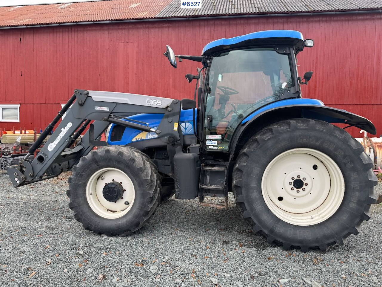 2007 NEW HOLLAND TS135A Plus w/ Quicke front loader - Tractor: foto 2 2007 NEW HOLLAND TS135A Plus w/ Quicke front loader - Tractor: foto 2