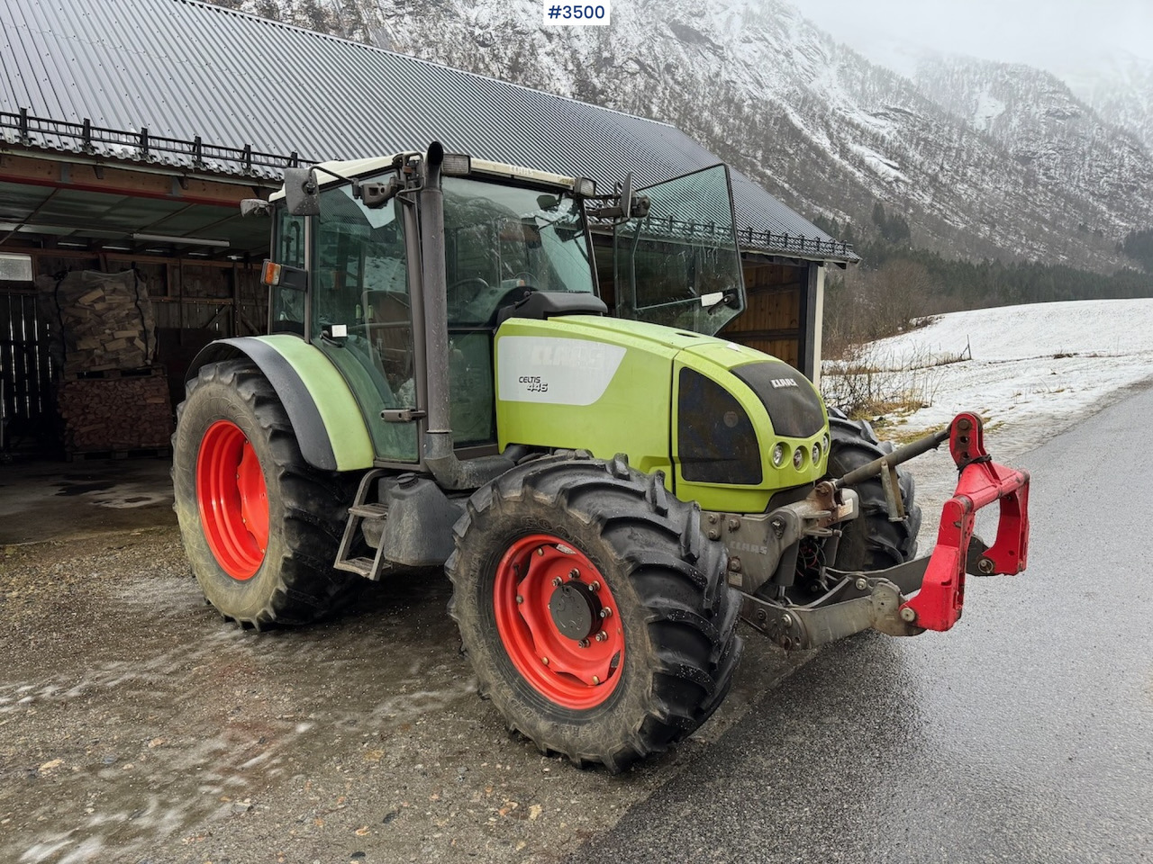 2008 Claas Celtis 446 mit Fronthydraulik - Tractor: foto 2 2008 Claas Celtis 446 mit Fronthydraulik - Tractor: foto 2