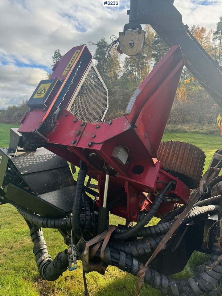 Leasing de  2008 Hypro 500LS harvesting machine with processor head and felling grapple 2008 Hypro 500LS harvesting machine with processor head and felling grapple: foto 10