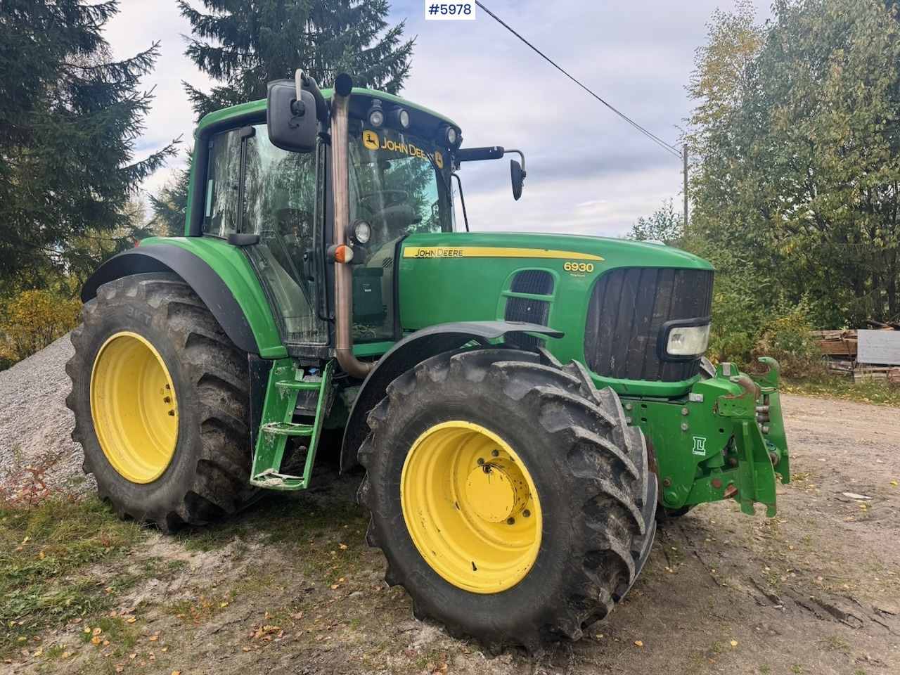 2010 John Deere 6930 with Front Hydraulic - Tractor: foto 1 2010 John Deere 6930 with Front Hydraulic - Tractor: foto 1