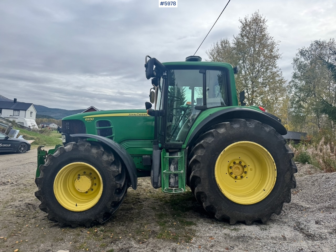 Tractor 2010 John Deere 6930 with Front Hydraulic: foto 8