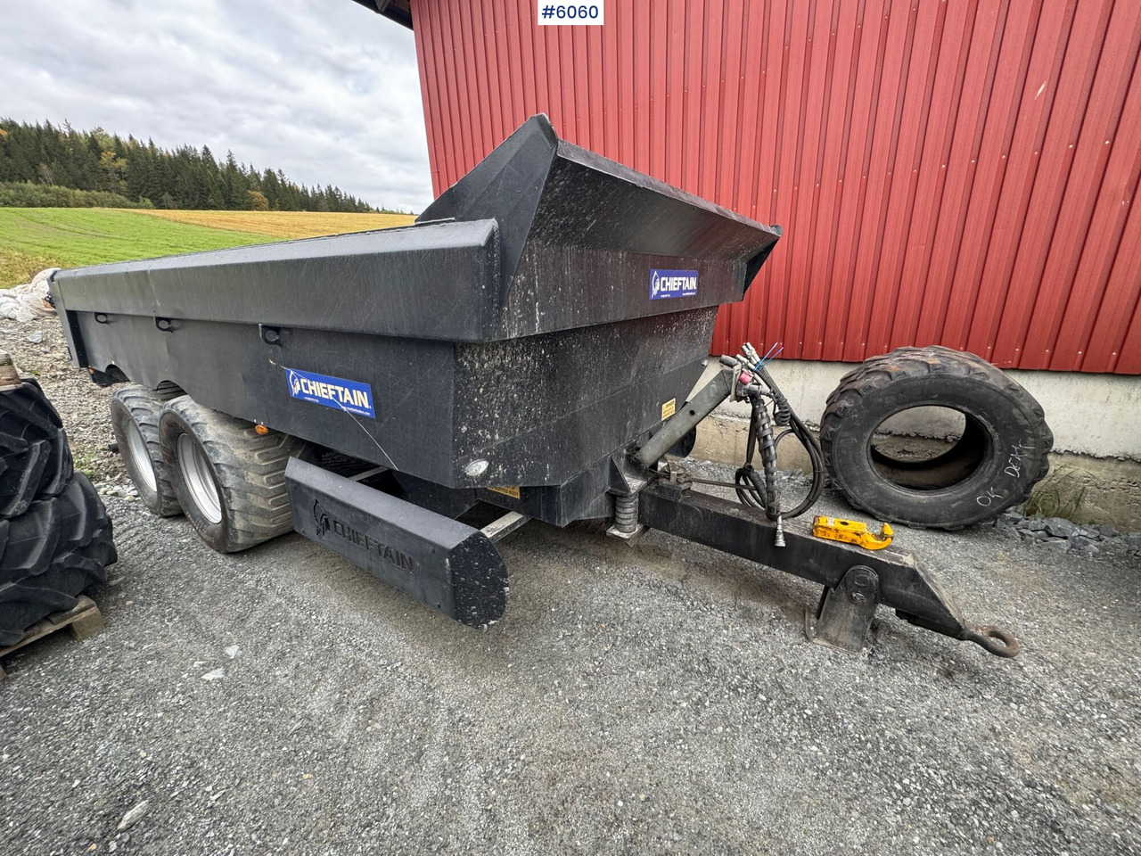 2012 Chieftain Dumper trailer - Remolque agrícola: foto 1 2012 Chieftain Dumper trailer - Remolque agrícola: foto 1