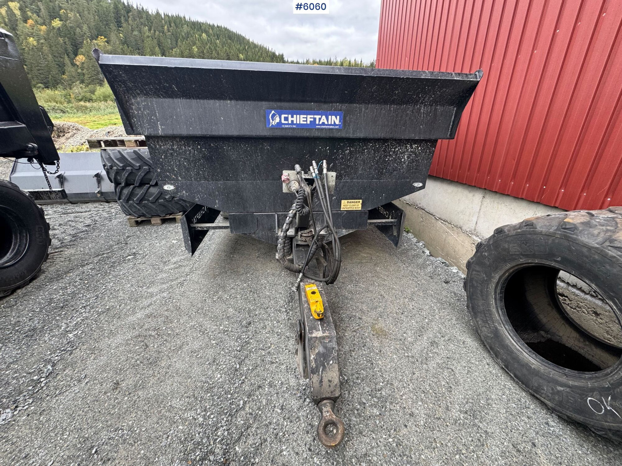 2012 Chieftain Dumper trailer - Remolque agrícola: foto 4 2012 Chieftain Dumper trailer - Remolque agrícola: foto 4