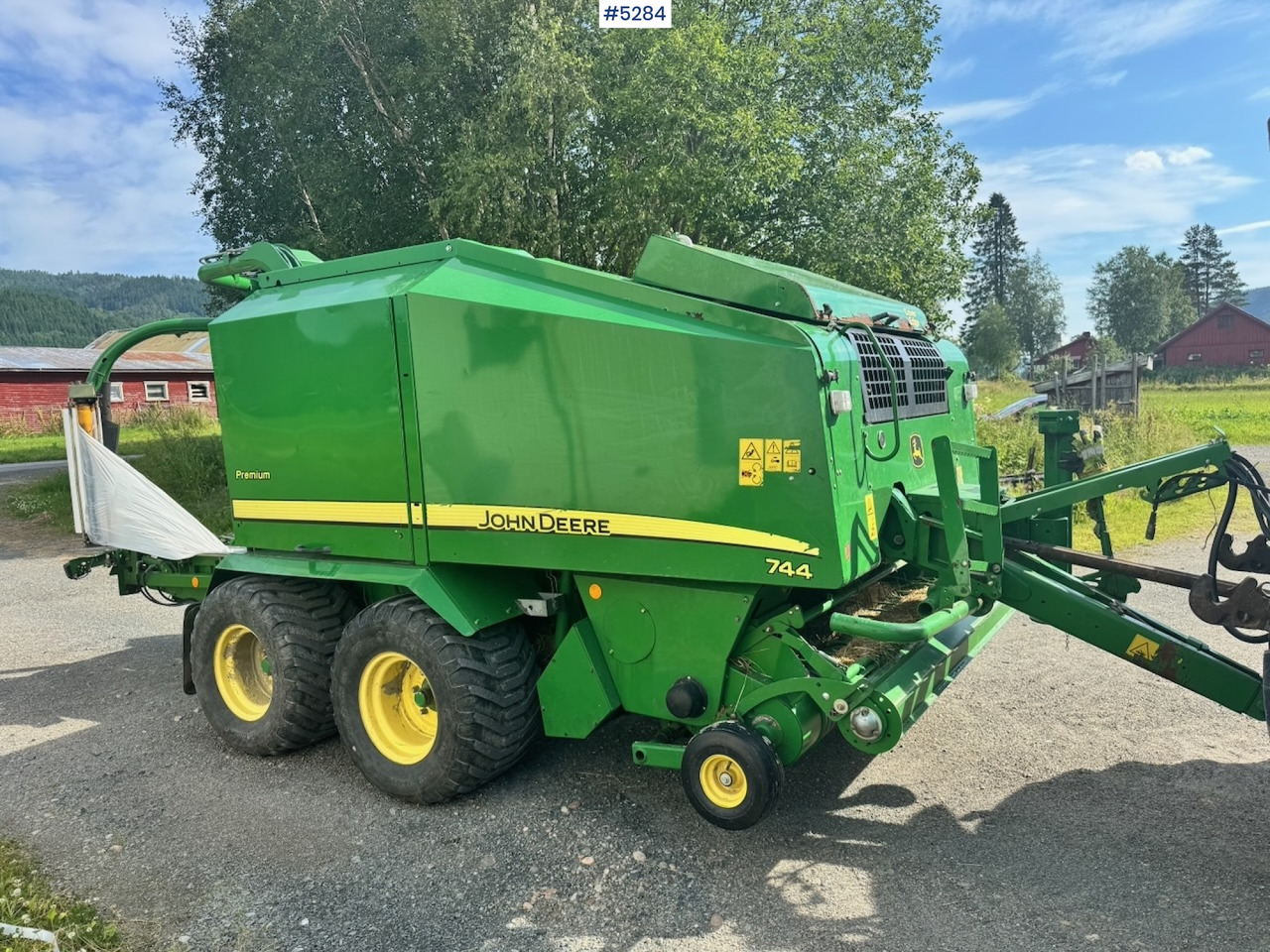 2012 John Deere 744 Combi baler. - Maquinaria de henificación: foto 2 2012 John Deere 744 Combi baler. - Maquinaria de henificación: foto 2