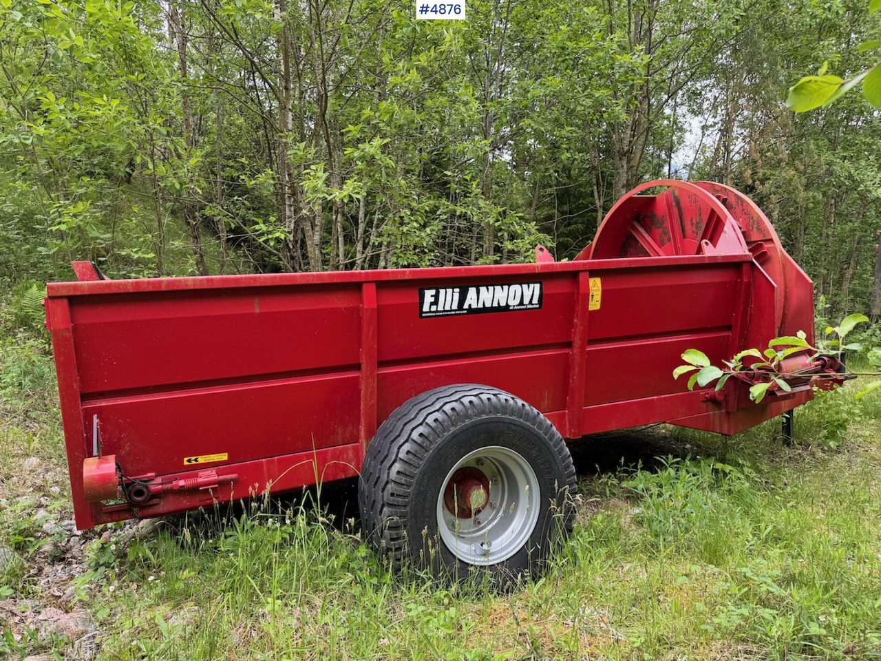 2013 F.lli Annovi A 65 Dry manure spreader - Esparcidor de estiércol: foto 3 2013 F.lli Annovi A 65 Dry manure spreader - Esparcidor de estiércol: foto 3