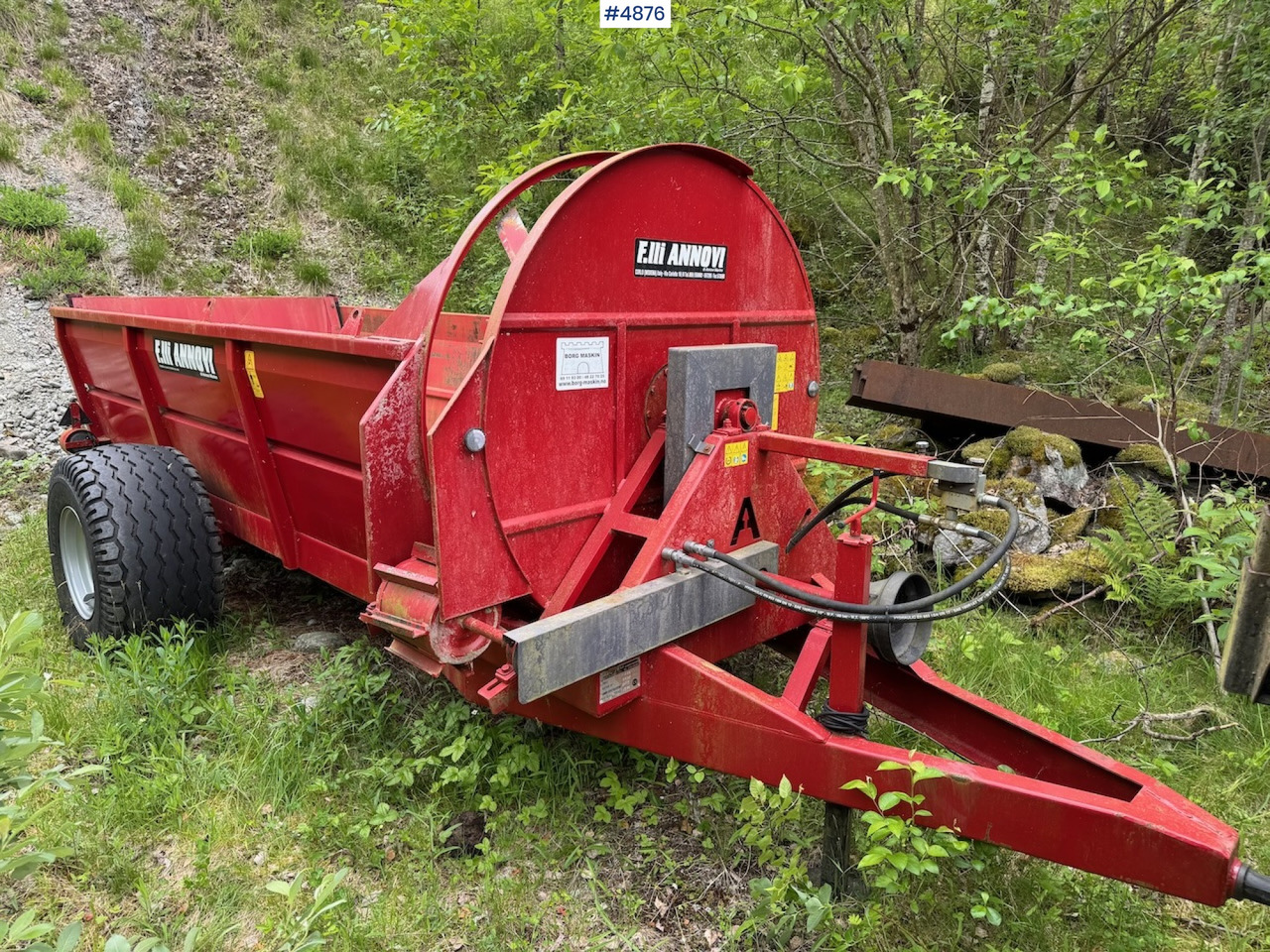 2013 F.lli Annovi A 65 Dry manure spreader - Esparcidor de estiércol: foto 1 2013 F.lli Annovi A 65 Dry manure spreader - Esparcidor de estiércol: foto 1