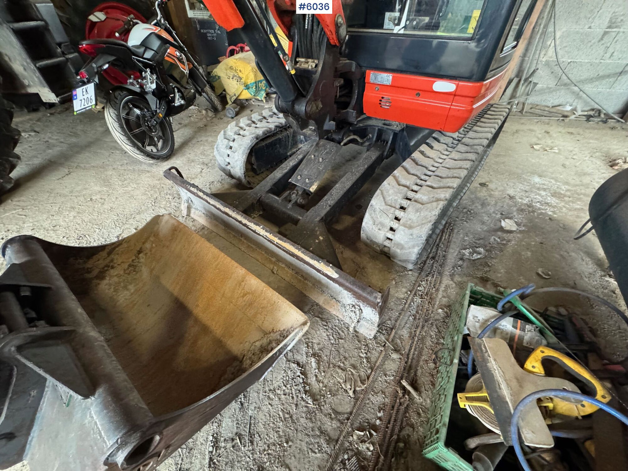 Excavadora 2013 Kubota kx71-3 w/ Rotor tilt, gravel bucket and sanding bucket!: foto 18