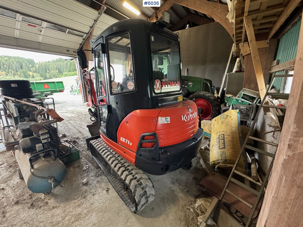 2013 Kubota kx71-3 w/ Rotor tilt, gravel bucket and sanding bucket! - Excavadora: foto 5 2013 Kubota kx71-3 w/ Rotor tilt, gravel bucket and sanding bucket! - Excavadora: foto 5