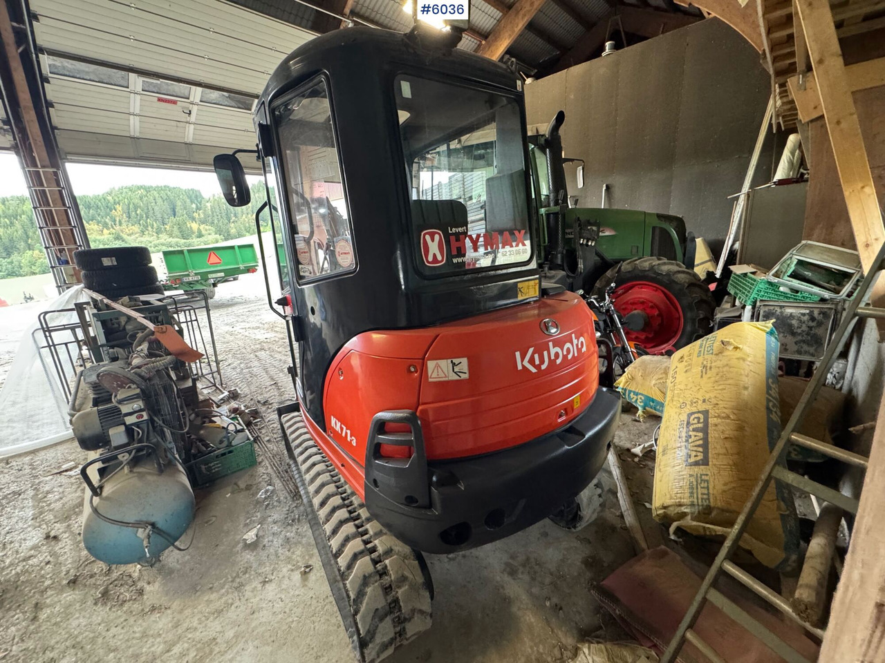 Excavadora 2013 Kubota kx71-3 w/ Rotor tilt, gravel bucket and sanding bucket!: foto 6