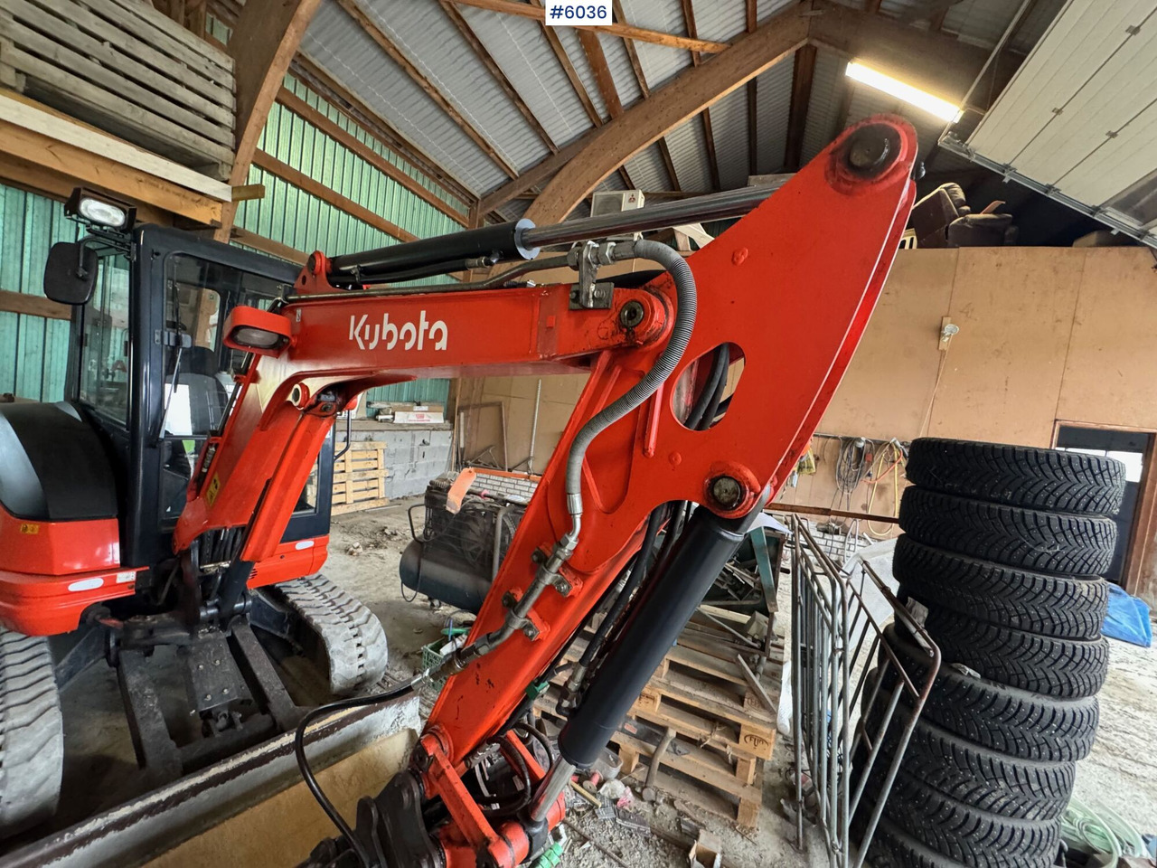 Excavadora 2013 Kubota kx71-3 w/ Rotor tilt, gravel bucket and sanding bucket!: foto 13