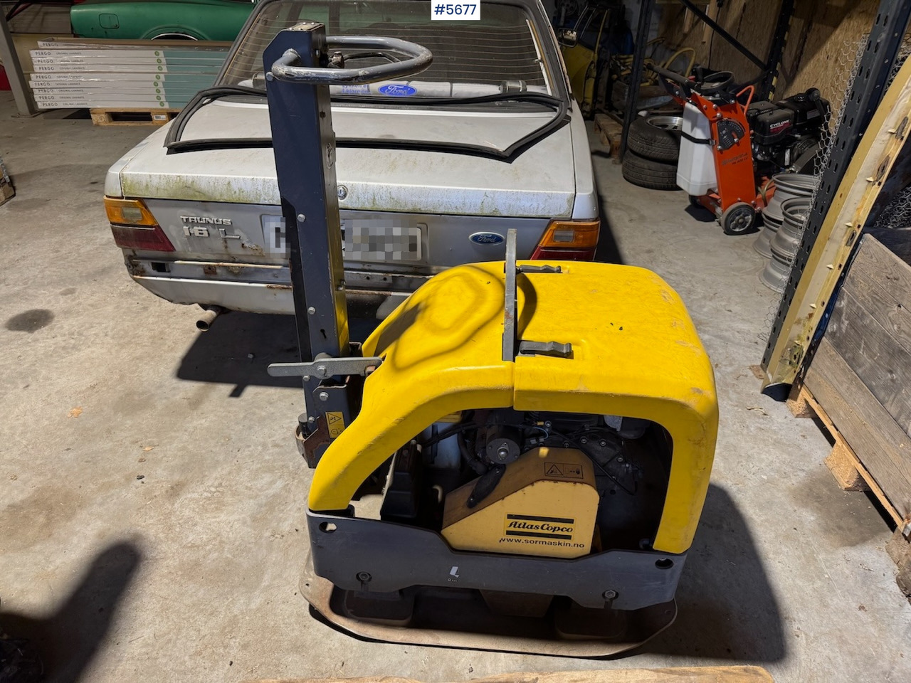 2015 Atlas Copco LG 400 Vibro Plate. - Plancha reversible: foto 2 2015 Atlas Copco LG 400 Vibro Plate. - Plancha reversible: foto 2