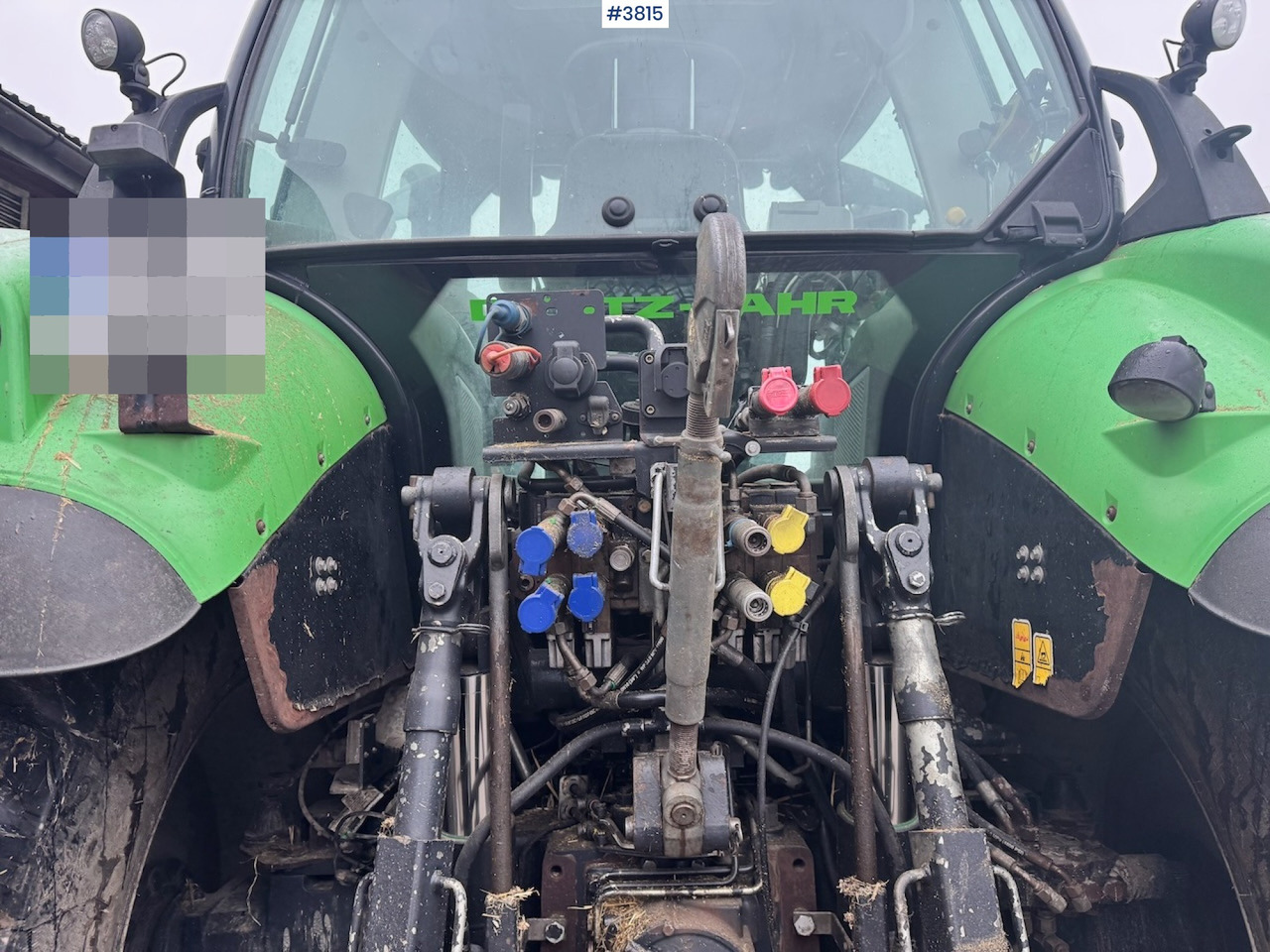 Tractor 2015 Deutz-fahr 6190 Agrotron w/ Front loader, Front PTO and 2 sets of tires.: foto 15