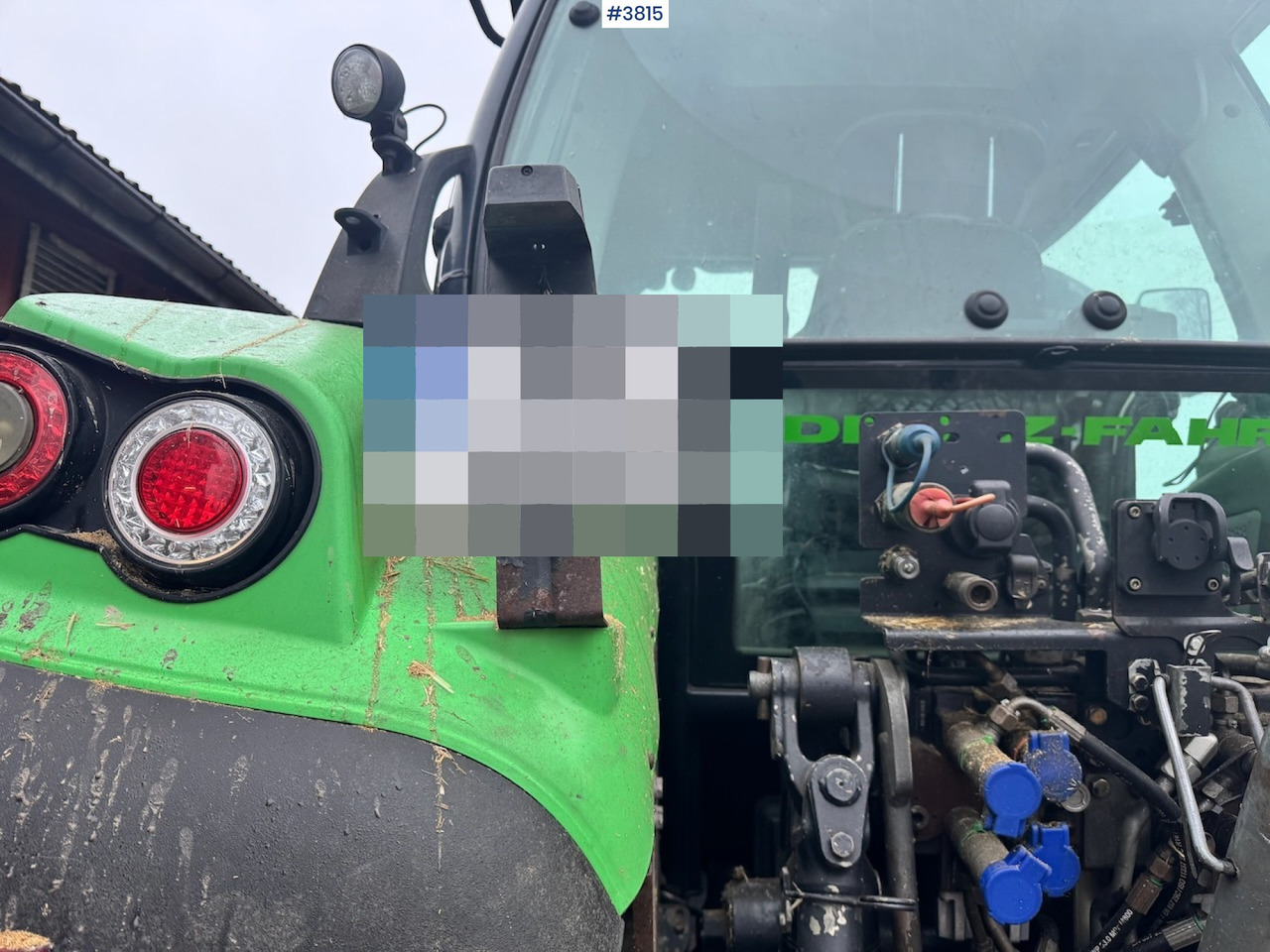 Tractor 2015 Deutz-fahr 6190 Agrotron w/ Front loader, Front PTO and 2 sets of tires.: foto 17