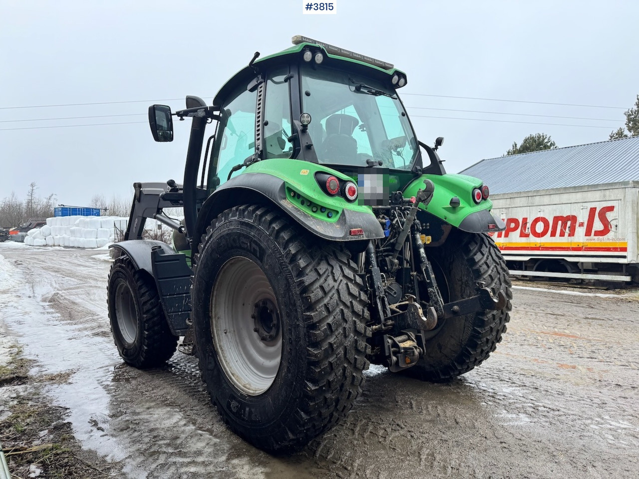 Tractor 2015 Deutz-fahr 6190 Agrotron w/ Front loader, Front PTO and 2 sets of tires.: foto 6