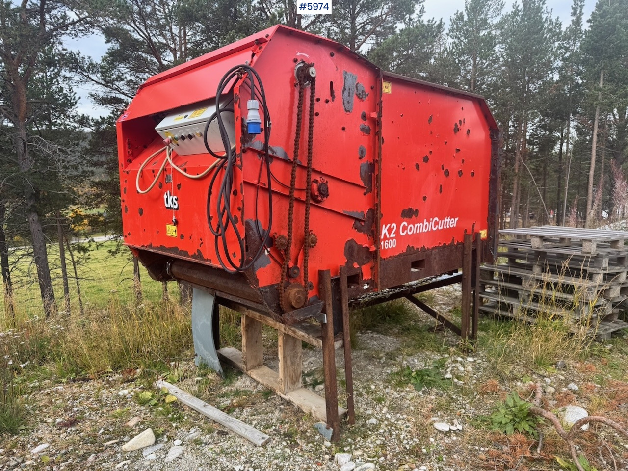 2015 TKS K2 Combi Cutter - Maquinaria de henificación: foto 1 2015 TKS K2 Combi Cutter - Maquinaria de henificación: foto 1