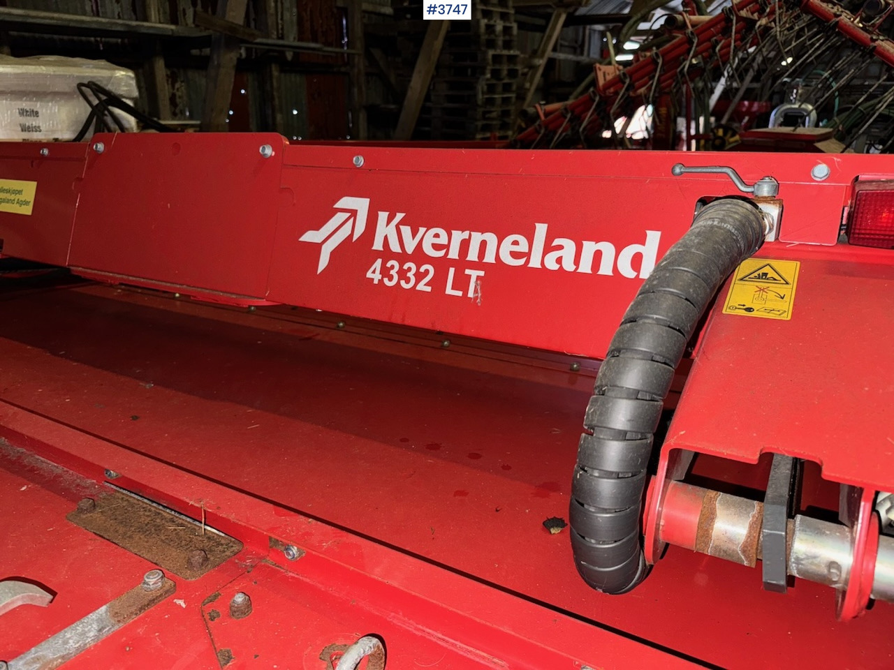 2017 Kverneland 4332LT Trailed mower. - Maquinaria de henificación: foto 3 2017 Kverneland 4332LT Trailed mower. - Maquinaria de henificación: foto 3
