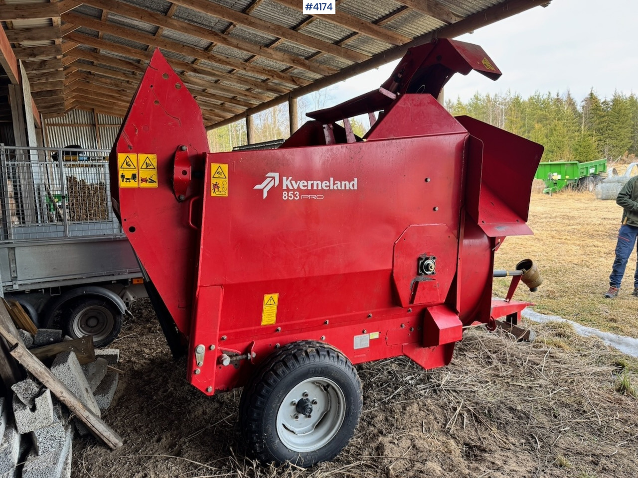 2017 Kverneland 853 Pro Halmblåser - Maquinaria de henificación: foto 3 2017 Kverneland 853 Pro Halmblåser - Maquinaria de henificación: foto 3