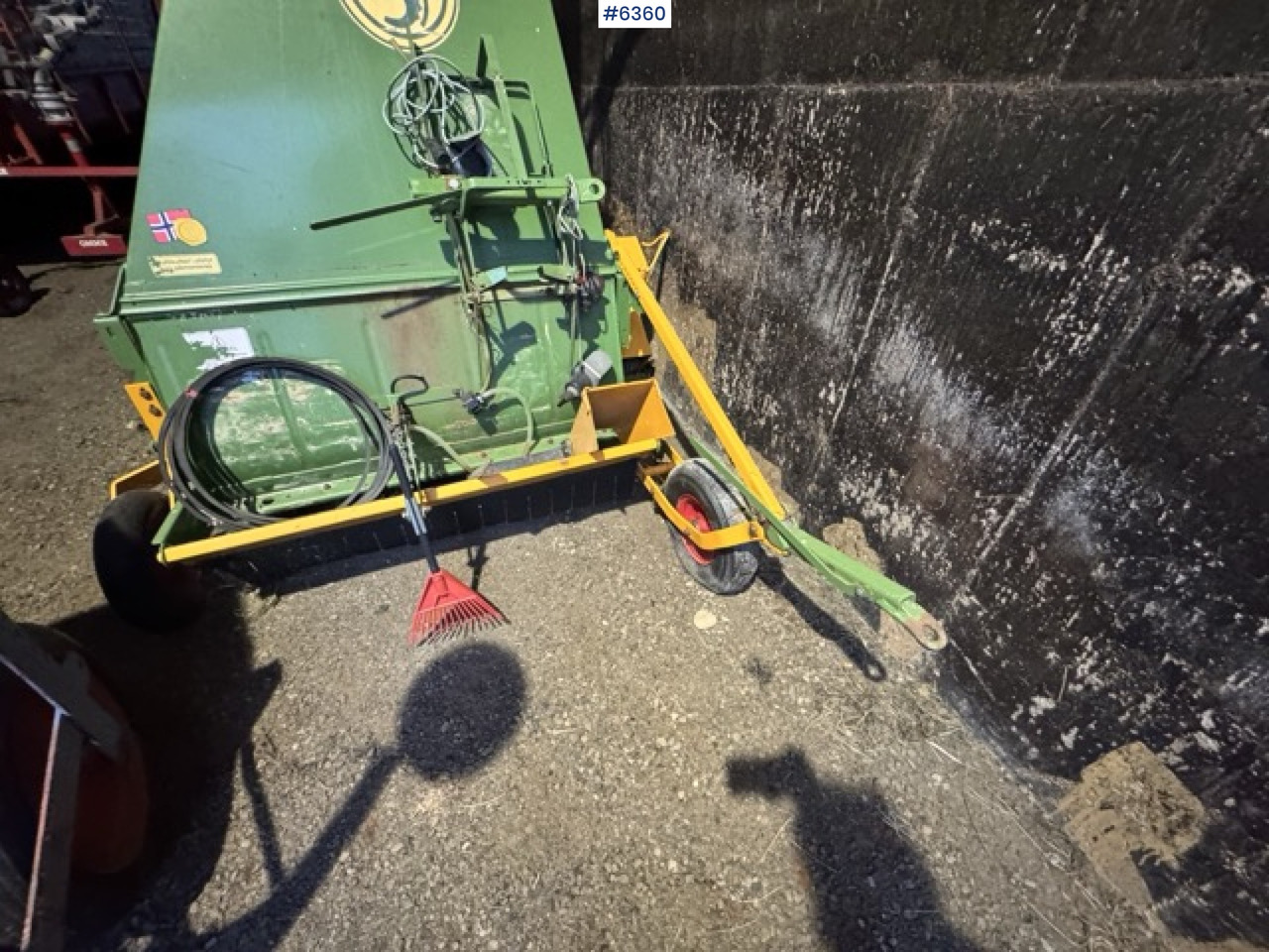 2017 Serigstad FS134 with support trailer - Maquinaria de henificación: foto 4 2017 Serigstad FS134 with support trailer - Maquinaria de henificación: foto 4