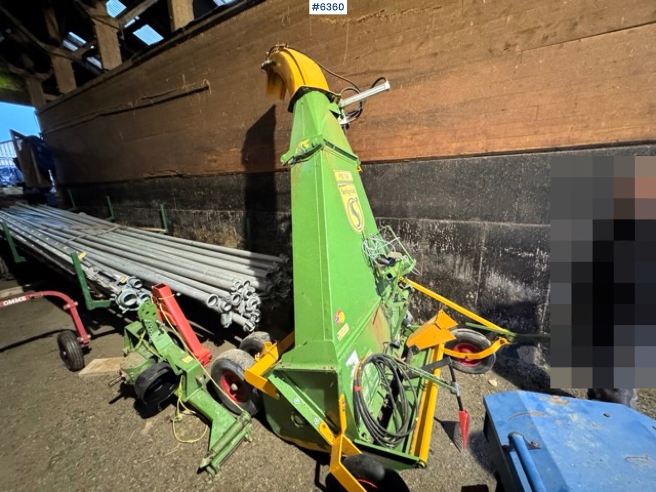 2017 Serigstad FS134 with support trailer - Maquinaria de henificación: foto 2 2017 Serigstad FS134 with support trailer - Maquinaria de henificación: foto 2