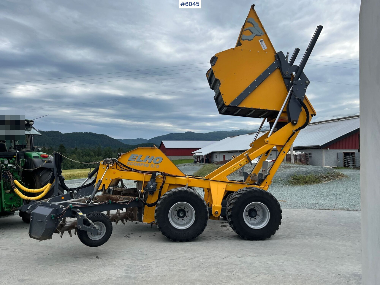 2018 Elho Scorpio 550 steinplukker m/ fabrikkny hjul! - Equipo para trabajo del suelo: foto 2 2018 Elho Scorpio 550 steinplukker m/ fabrikkny hjul! - Equipo para trabajo del suelo: foto 2
