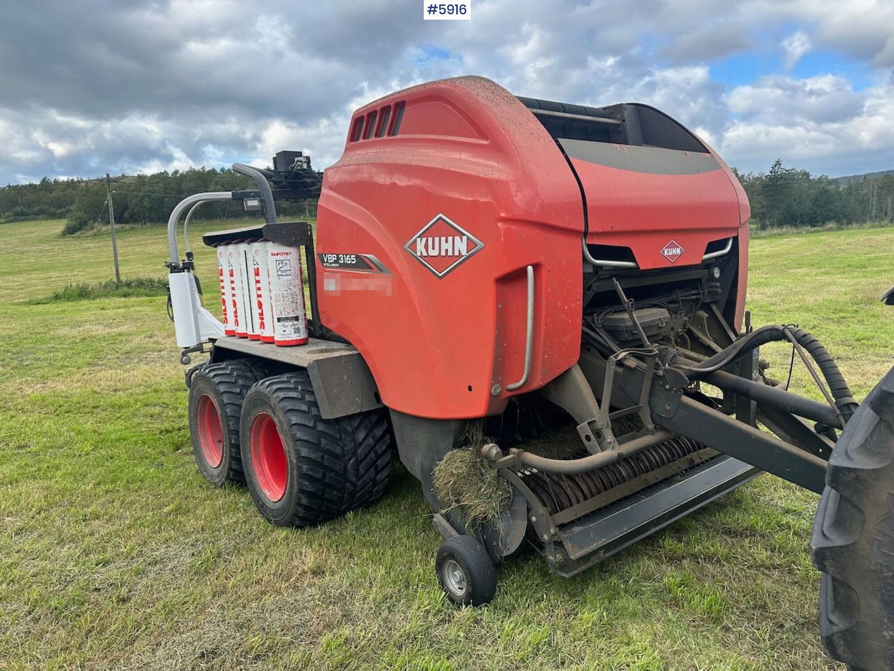 2018 Kuhn VBP 3165 Intelliwrap round baler - Maquinaria de henificación: foto 2 2018 Kuhn VBP 3165 Intelliwrap round baler - Maquinaria de henificación: foto 2