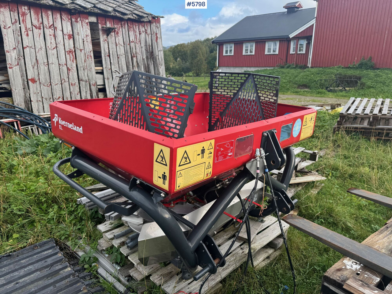 2018 Kverneland Manure spreader. Repair project - Esparcidor de fertilizantes: foto 4 2018 Kverneland Manure spreader. Repair project - Esparcidor de fertilizantes: foto 4