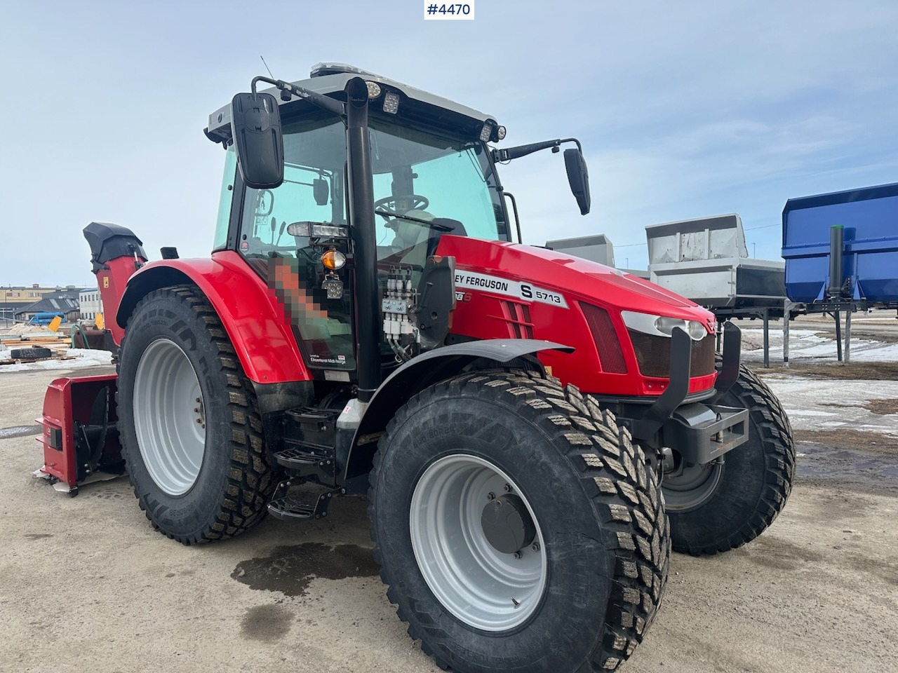 2018 Massey Ferguson MF5713 S w/ 2020 Dalen snow blower - Tractor: foto 3 2018 Massey Ferguson MF5713 S w/ 2020 Dalen snow blower - Tractor: foto 3