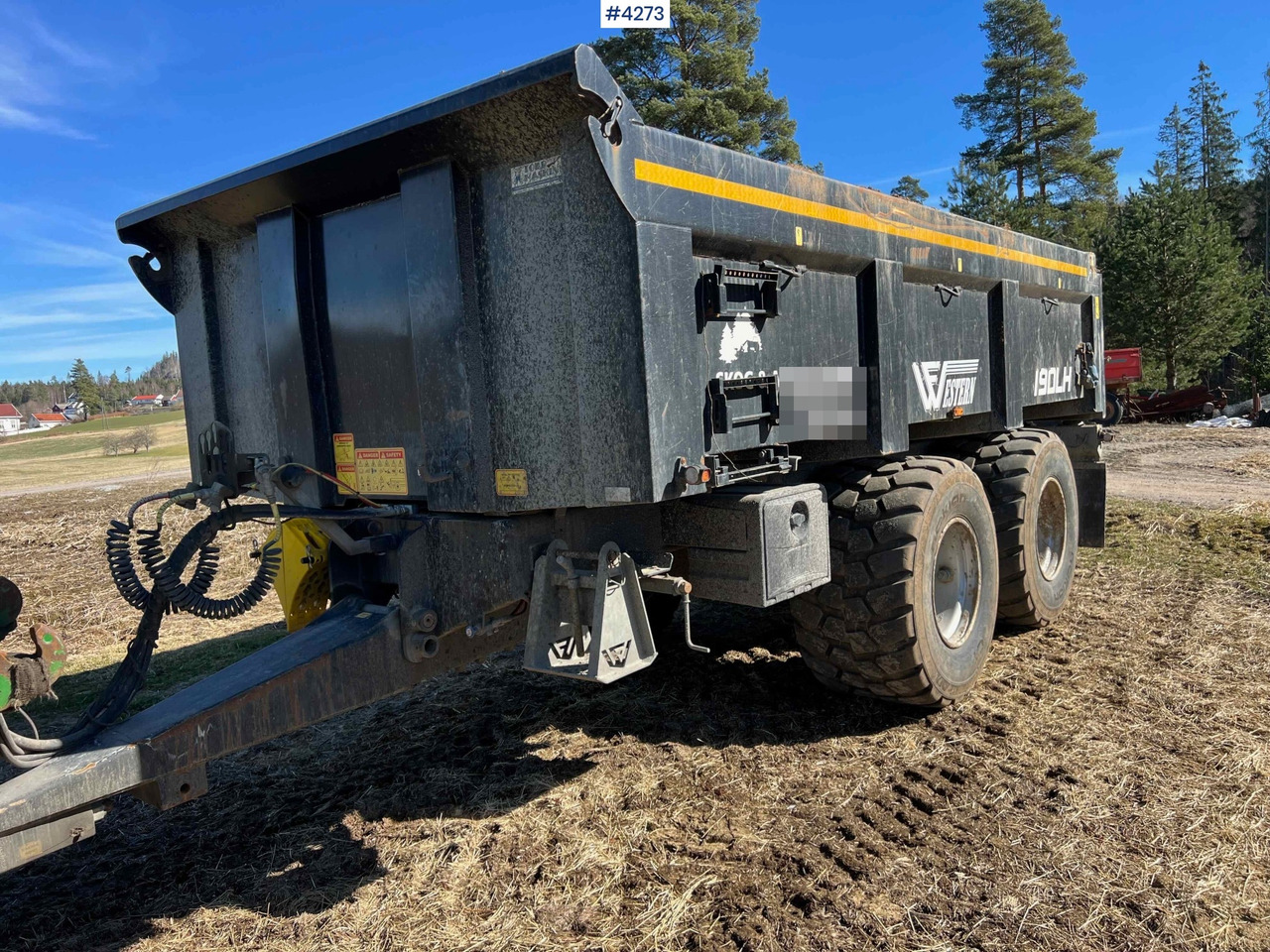 2020 Richard Western wf19DLH 2 axle dump trailer for tractor - Remolque volquete agrícola: foto 2 2020 Richard Western wf19DLH 2 axle dump trailer for tractor - Remolque volquete agrícola: foto 2