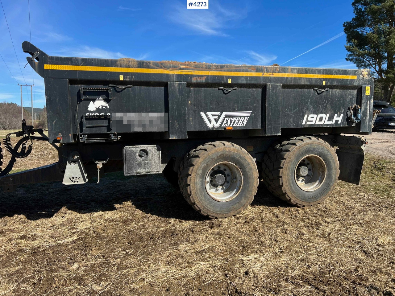2020 Richard Western wf19DLH 2 axle dump trailer for tractor - Remolque volquete agrícola: foto 3 2020 Richard Western wf19DLH 2 axle dump trailer for tractor - Remolque volquete agrícola: foto 3
