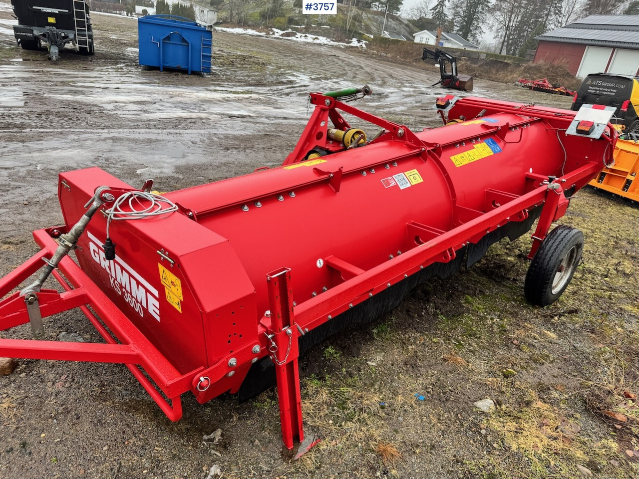 2022 Grimme KS3600 Rice crusher. - Desbrozadora de patatas: foto 4 2022 Grimme KS3600 Rice crusher. - Desbrozadora de patatas: foto 4