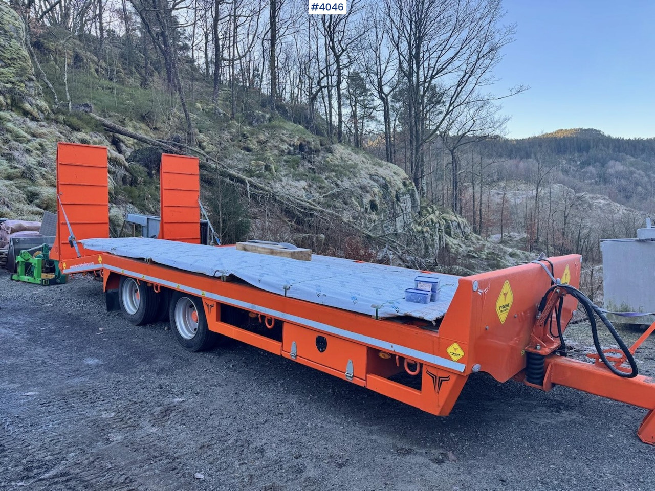 2022 PF Sisu Machine trailer for tractor. - Remolque góndola rebajadas: foto 2 2022 PF Sisu Machine trailer for tractor. - Remolque góndola rebajadas: foto 2