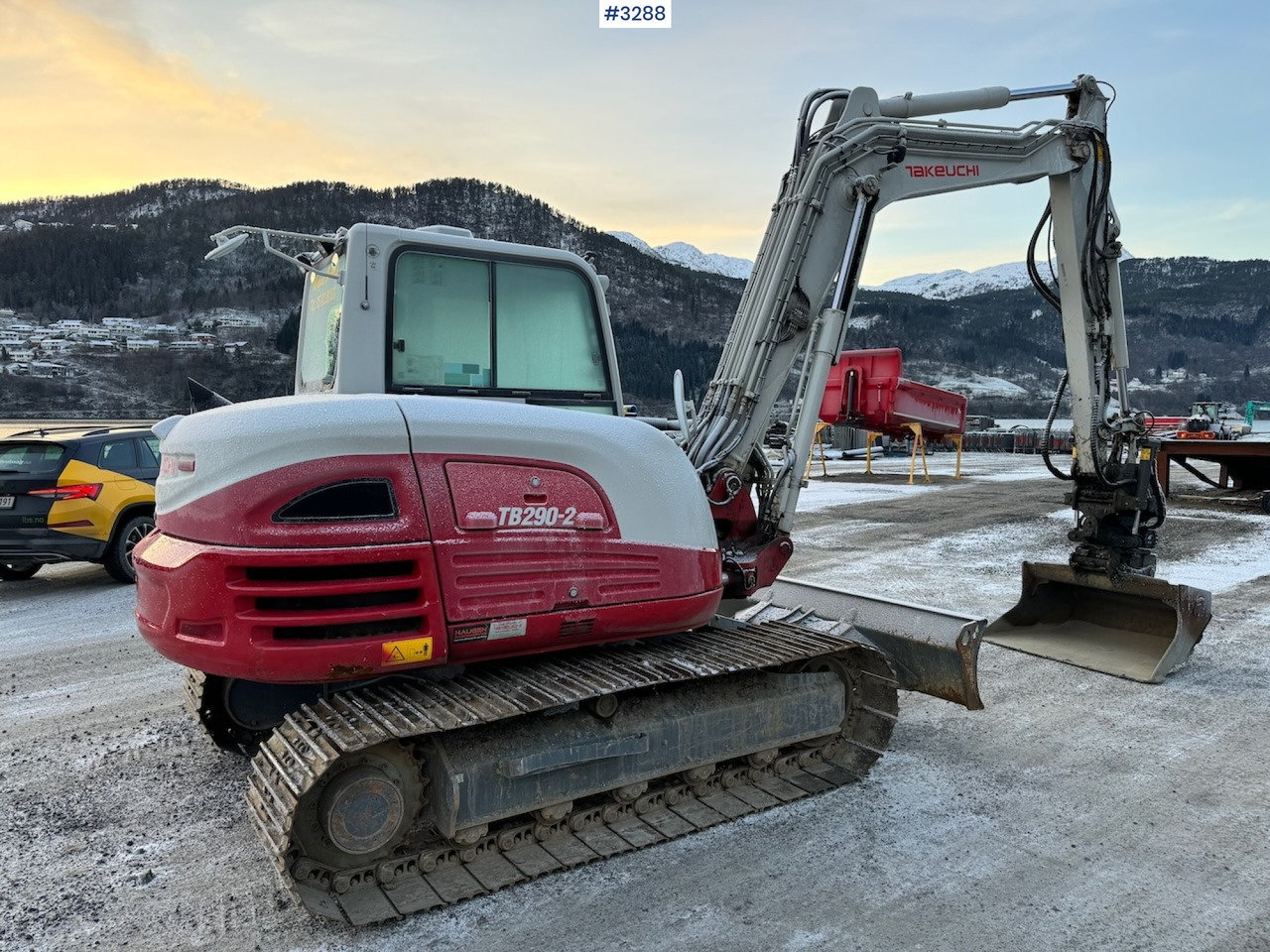 2022 Takeuchi TB 290-2 w/Rotory tilt and several buckets - Excavadora: foto 3 2022 Takeuchi TB 290-2 w/Rotory tilt and several buckets - Excavadora: foto 3