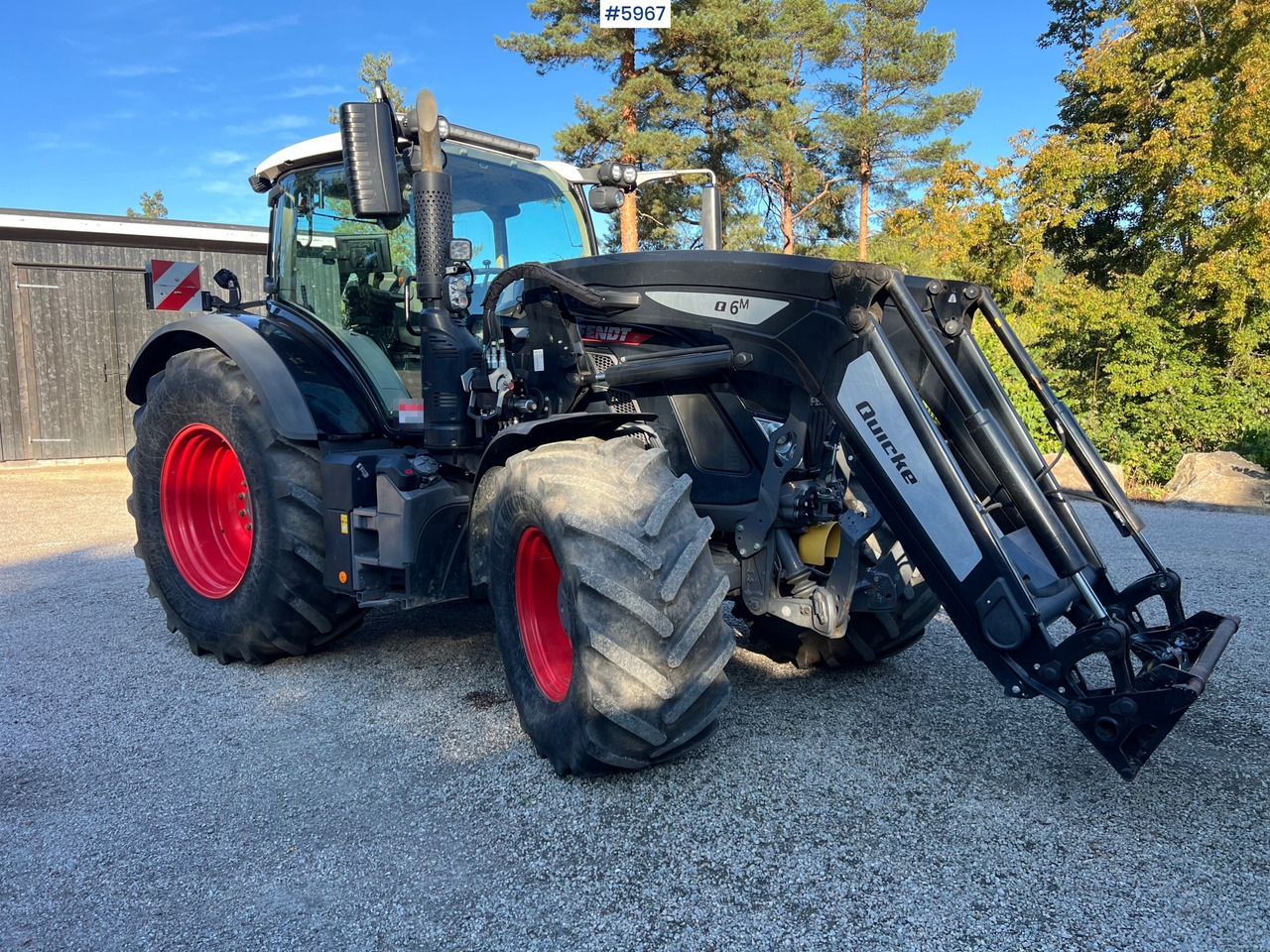 Tractor 2023 Fendt 724 Vario profi + w/ Front loader and fully equipped: foto 10