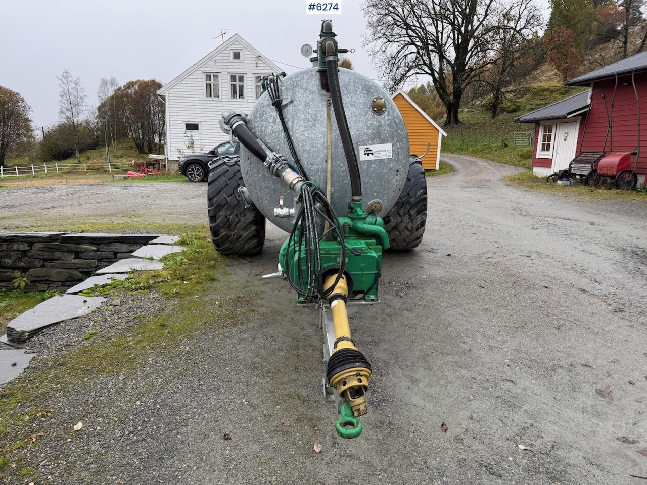 2024 Garcia C-60 6000 liter manure wagon w/ vacuum, combi and cannon. - Cuba de purín: foto 3 2024 Garcia C-60 6000 liter manure wagon w/ vacuum, combi and cannon. - Cuba de purín: foto 3