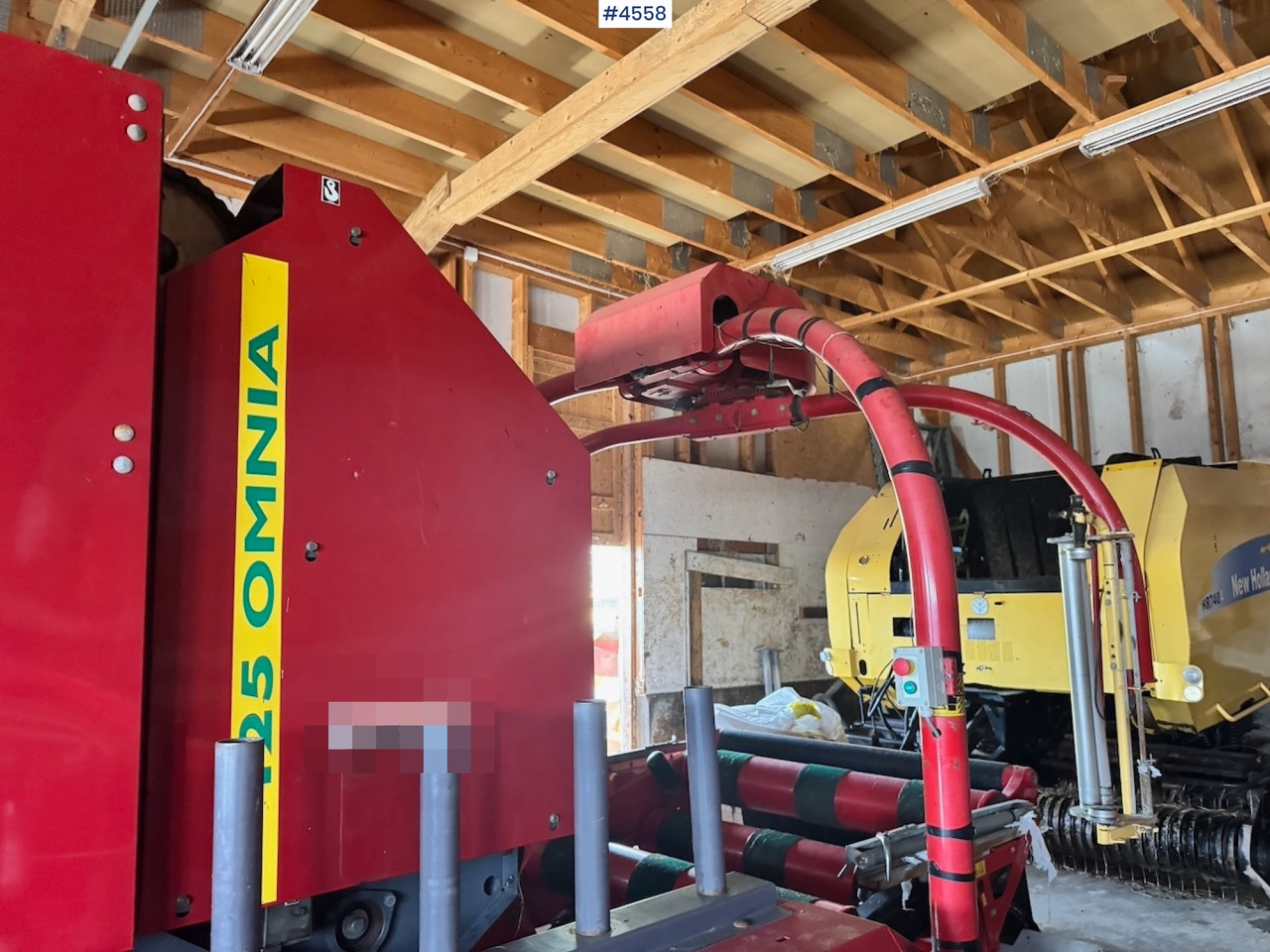 Approx. 2010 FeraBoli Omnia 125 Round Baler - Maquinaria de henificación: foto 4 Approx. 2010 FeraBoli Omnia 125 Round Baler - Maquinaria de henificación: foto 4