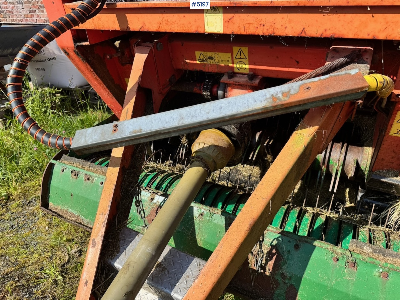 Maquinaria de henificación Ca. 2000 Orkel GP1250 Rundballepresse: foto 8 Maquinaria de henificación Ca. 2000 Orkel GP1250 Rundballepresse: foto 8